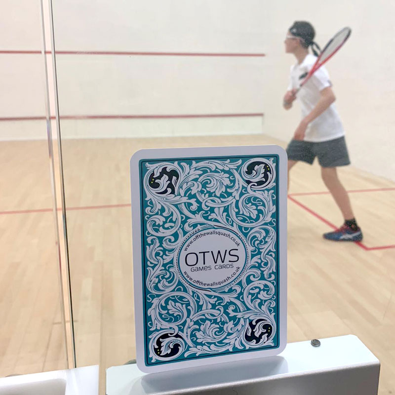 Off The Wall Squash - Playing Card Games - Coaching Resources